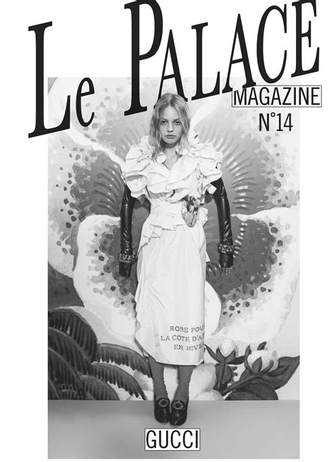 le palace magazine gucci|Le Palace Magazine n°14 x Gucci .